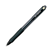 三菱鉛筆 VERY楽ノック ボールペン 油性 ユニ 1.4mm 太字 黒 SN10014.24 1セット（3本入り）（直送品）