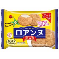 ブルボン　ロアンヌ バニラ 2枚×8袋入 1個 クッキー ビスケット 個包装 お配り