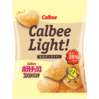 カルビー　カルビー　ライト！ポテトチップスコンソメパンチ　50g　1個