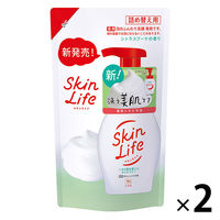 スキンライフ 薬用泡のふんわり洗顔 詰替用 シトラスブーケの香り 180ml 1セット（2個） 牛乳石鹸共進社