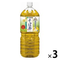伊藤園 伝承の健康茶 そば茶 2L 1セット（3本）