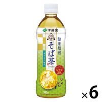 伊藤園 伝承の健康茶 そば茶 500ml 1セット（6本） お茶 無糖 カフェインゼロ ノンカフェイン