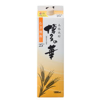 博多の華　むぎ　25度　1.8L パック  1本　麦焼酎 福徳長酒類