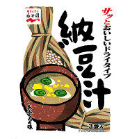 インスタント味噌汁　納豆汁　1袋　永谷園