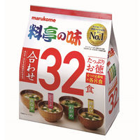 インスタント味噌汁　たっぷりお徳料亭の味　1袋(32食入)　マルコメ