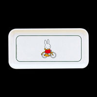 miffy　メラミンお子様食器　「ミッフィー」　トレー　M-30C1　1セット（3個入）　関東プラスチック工業　（取寄品）