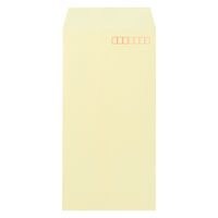 ムトウユニパック ナチュラルカラー封筒 長3 クリーム　テープ付 1000枚（100枚×10袋）