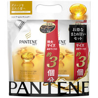 パンテーン　エクストラダメージケア　シャンプーコンディショナー　超特大　詰替ペアパック　1セット（シャンプー960ml+コンディショナー960g）