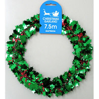 【ワゴンセール】ワイヤーガーランド ホリーベリー 7.5m