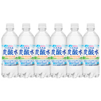サンガリア　伊賀の天然水炭酸水　500ml　1セット（6本）