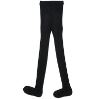 足なり直角　ネップリブタイツ　婦人・M～L　黒　37445574　無印良品