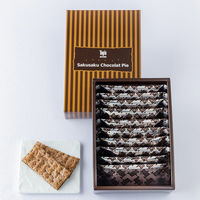 三越伊勢丹〈Tops（トップス）〉 ヒトツギ サクサク ショコラパイ 1箱（10枚入）紙袋付き 手土産ギフト 洋菓子