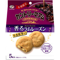 不二家　カントリーマアム（香るラムレーズン）/5枚　47.5g　1袋
