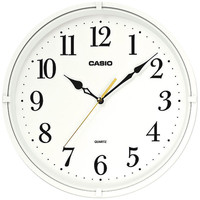 CASIO（カシオ）スムーズ秒針 掛け時計 [スイープ シンプル] 直径331mm IQ-88-7JF 1個 クオーツ 壁掛けタイプ アナログ表示 風防：ガラス