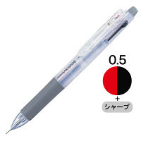ゲルインク多機能ボールペン サラサ2+S 白軸 2色+シャープ 5本 SJ2-W ゼブラ