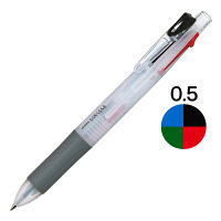 ゲルインク4色ボールペン サラサ4 0.5mm 白軸 J4J1-W 5本 ゼブラ