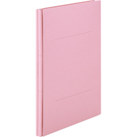 アスクル　背幅伸縮ファイル　A4タテ　紙製　50冊　ピンク  オリジナル