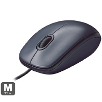 ロジクール（Logicool）　有線マウス　M90　ブラック　光学式/3ボタン/3年保証　M90