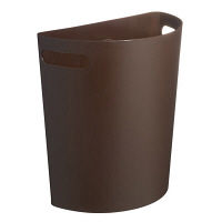 【ワゴンセール】壁掛け ダストボックス 小物入れ 洗濯小物入れ Meluna（メルナ） マグネットシート2枚付 ブラウン I-525 伊勢藤