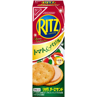 【アウトレット】ナビスコ　リッツチーズサンドトマト＆バジル　9枚入　1箱