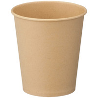 紙コップ 未晒し 205ml（7オンス） 1袋（100個入）