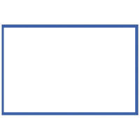 ナカバヤシ　樹脂製ホワイトボード　450×300mm　無地　WBP-4530B