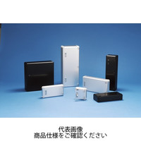 タカチ電機工業 FCW型開閉式コントロールボックス パネル・フレームシルバー/コーナーグレー FCW10ー25ー25KGS 1台（直送品）