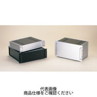タカチ電機工業 JRH型ラックケース シルバー/ブラック JRH299ー43S 1台 JRH299-43S（直送品）
