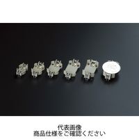 タカチ電機工業 HU型コイン電池ホルダー アイボリー HU2032 1個 1セット(8個)（直送品）