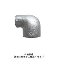 吉年 白異径エルボ シロRLー50AX40A 1セット(5個)（直送品）