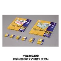 アイリスオーヤマ ラミネートフィルム100ミクロン(定期券カードサイズ) LZーTE100 100枚 LZ-TE100 1袋(100枚)（直送品）