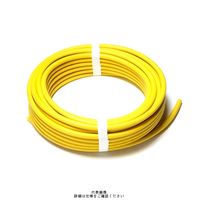 堺電業 カラー溶接用キャプタイヤケーブル 22SQ（黄） 5m WCT 22SQ-5m 1巻（直送品）