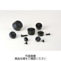 タカチ電機工業 （TAKACHI） TP型ワンタッチ式ゴム足 黒 1袋（10ヶ入）