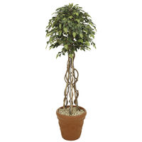 タカショー 人工観葉植物 ベンジャミン トピアリー1.8m GD-161 1個（直送品）