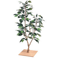 タカショー 人工観葉植物 ミニつばき 板付80cm GD-74 1個（直送品）