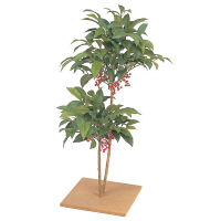 タカショー 人工観葉植物 マンリョウ 板付80cm GD-70 1個（直送品）