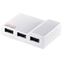 バッファロー USB2.0 TV/PC対応セルフパワー4ポートハブ ホワイト BSH4A11WH 1台