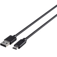 バッファロー USB2.0ケーブル(A to C) 1.0m ブラック BSUAC210BK 1台