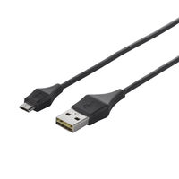 バッファロー どっちもＵＳＢ２．０ケーブル（Ａ　ｔｏ　ｍｉｃｒｏＢ）　１．２ｍ　ブラック BSUAMBDU212BKA 1台（直送品）