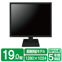 EIZO ４８ｃｍ（１９．０）型カラー液晶モニター　ＦｌｅｘＳｃａｎ　Ｓ１９３４　ブラック S1934-TBK テレワーク 在宅 リモート（直送品）