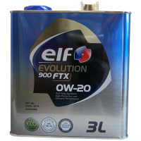 elf EVOLUTION 900 FTX 0W20 3L 1セット（6本入）（直送品）