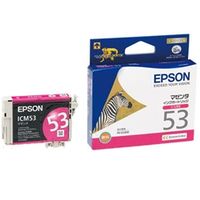 エプソン（EPSON） 純正インク ICM53 マゼンタ 1個（直送品）