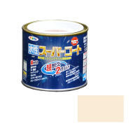 アサヒペン 水性スーパーコート 1/5L （ミルキーホワイト） 9011396（直送品）