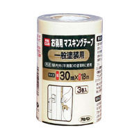 アサヒペン PCお徳用マスキングテープ 30X3巻入り （一般塗装用） 9016003（直送品）