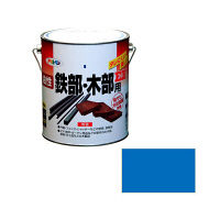 アサヒペン 油性鉄部・木部用EX 1.6L （空色） 9016513（直送品）