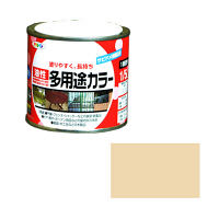 アサヒペン 油性多用途カラー 1/5L （ベージュ） 9016543（直送品）
