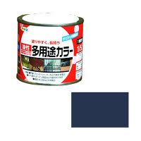 アサヒペン 油性多用途カラー 1/5L （なす紺） 9016568（直送品）