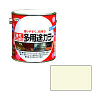 アサヒペン 油性多用途カラー 0.7L （ミルキーホワイト） 9016601（直送品）
