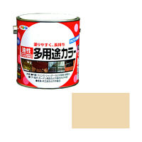 アサヒペン 油性多用途カラー 0.7L （ベージュ） 9016603（直送品）