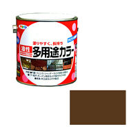 アサヒペン 油性多用途カラー 0.7L （ブラウン） 9016608（直送品）